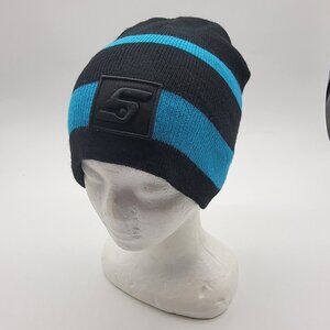 Snap On Tools Winter Beanie Hat One Size Neon Black Knit Mechanic Wrench Ratchet